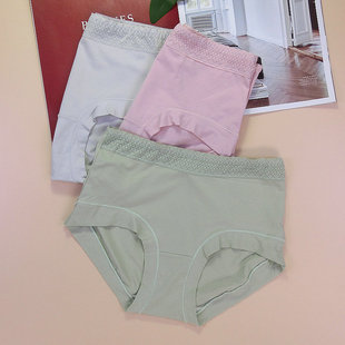 舒适棉裆设计四季 新款 蝶安芬中高腰透气吸汗莫棉女士无痕包臀内裤