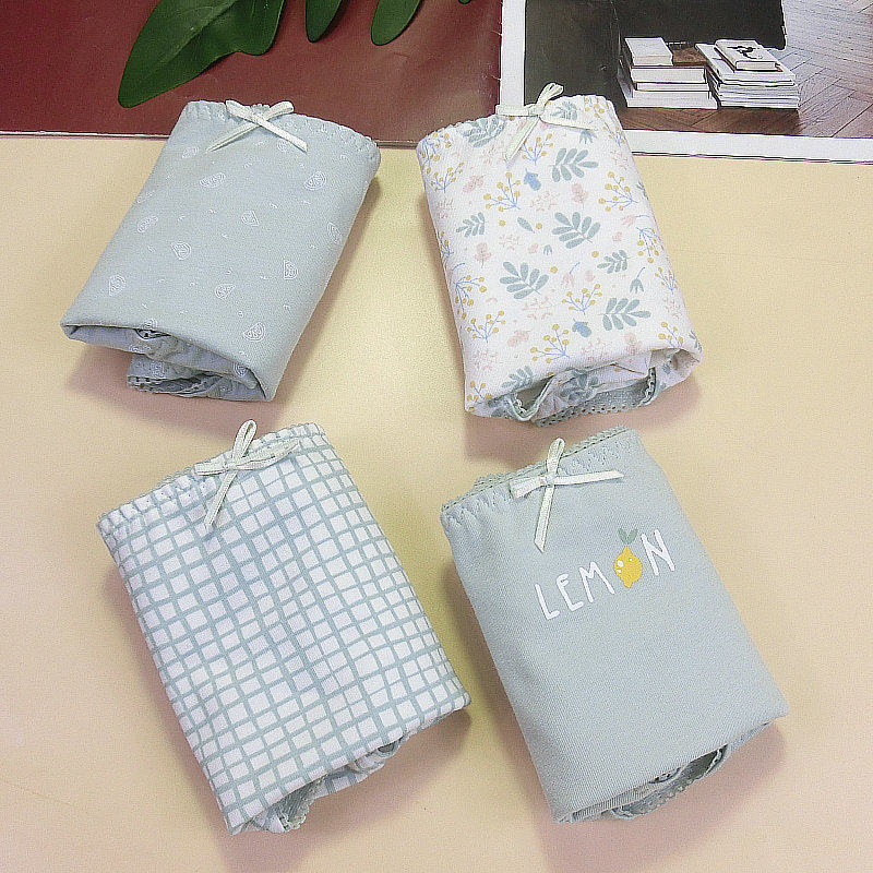 3条价蝶安芬新款清新透气柔纯棉抗菌100全棉裆女士中高腰包臀内裤,女士内衣/男士内衣/家居服,平角裤,淘宝优惠券,粉丝福利购,淘宝优惠卷