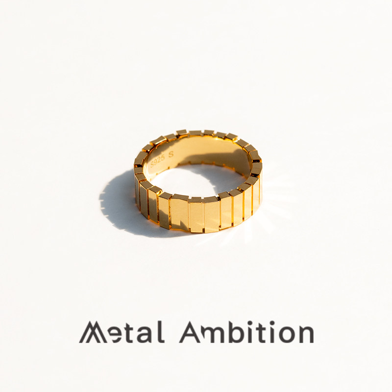 Striped Ring for Women with Niche Design & High-End Feel - Taobao product photo 5