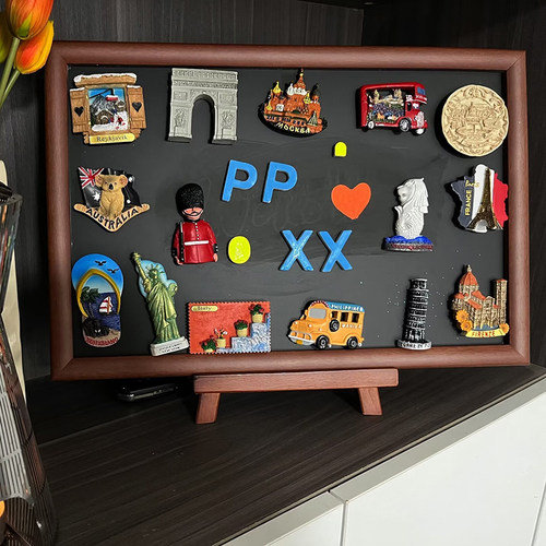 手写小黑板家用冰箱贴展示板