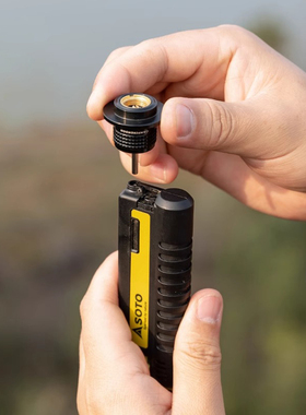 柯曼打火机充气接头Z38扁气罐对嘴直冲户外点火器充气转接头