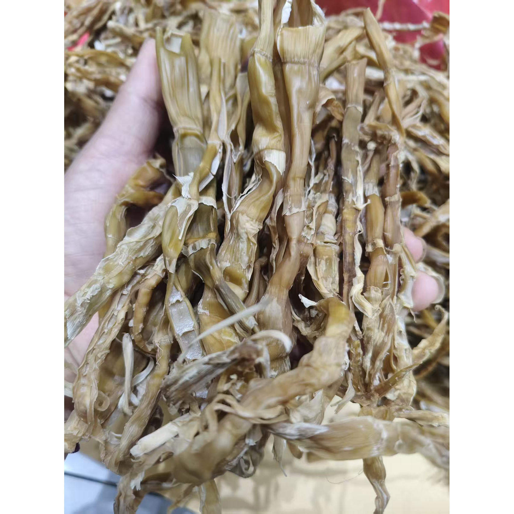 溆浦土特产野生小竹笋干 毛笋尖干货日晒 天然纯干笋湖南农家菜