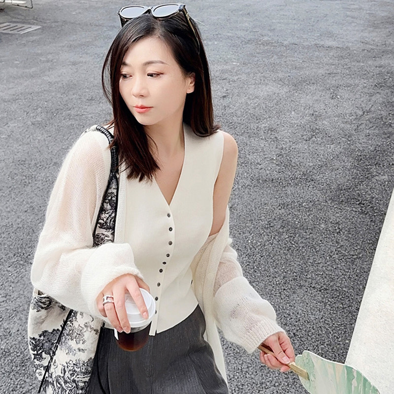 羊毛马甲女2026新款外穿背心图片