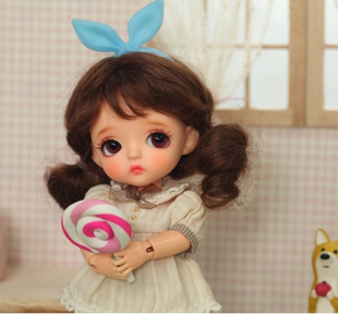 小魔菇BJD S.Belle Lati 1/8  8分现货树脂送手型Flynn关节娃娃