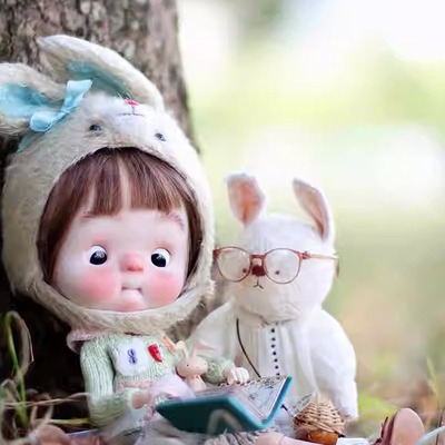 BJD1/6大头娃娃qbaby 小布sd娃可爱人形裸关节可动树脂bb玩偶礼物