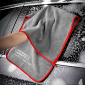 汽车洗车毛巾擦车巾不掉毛吸水不留水印车用加厚无痕布车载内饰