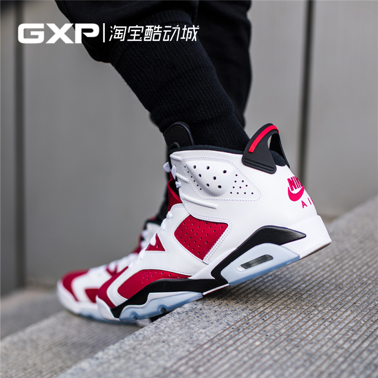 Jordan高帮2021年复刻白红胭脂红