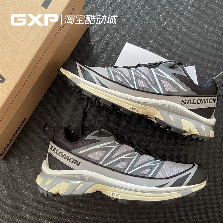 GXP Salomon XT-6 Expanse系带潮流户外羽毛合金灰跑步鞋 416722-封面