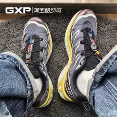 Gxp Salomon Xt-6 Functional Off-Road Outdoor Trendy Sports Shoes for Men and Women, Ink Black 410864