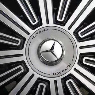 奔驰21款gls奔驰迈巴赫轮毂盖GLS480gls600中心轮毂标志盖装饰盖