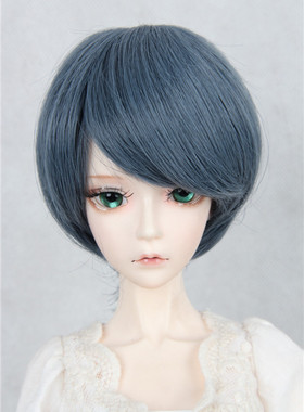 bjd/sd娃娃假发 高温丝 耐热丝 as娃娃短发 毛发 1/3 1/4 1/6现货