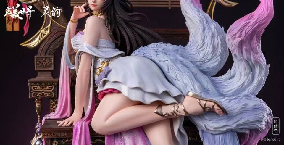 先行 无限实验室 完美世界正版授权 灵韵工作室 天狐仙子1/4 雕像