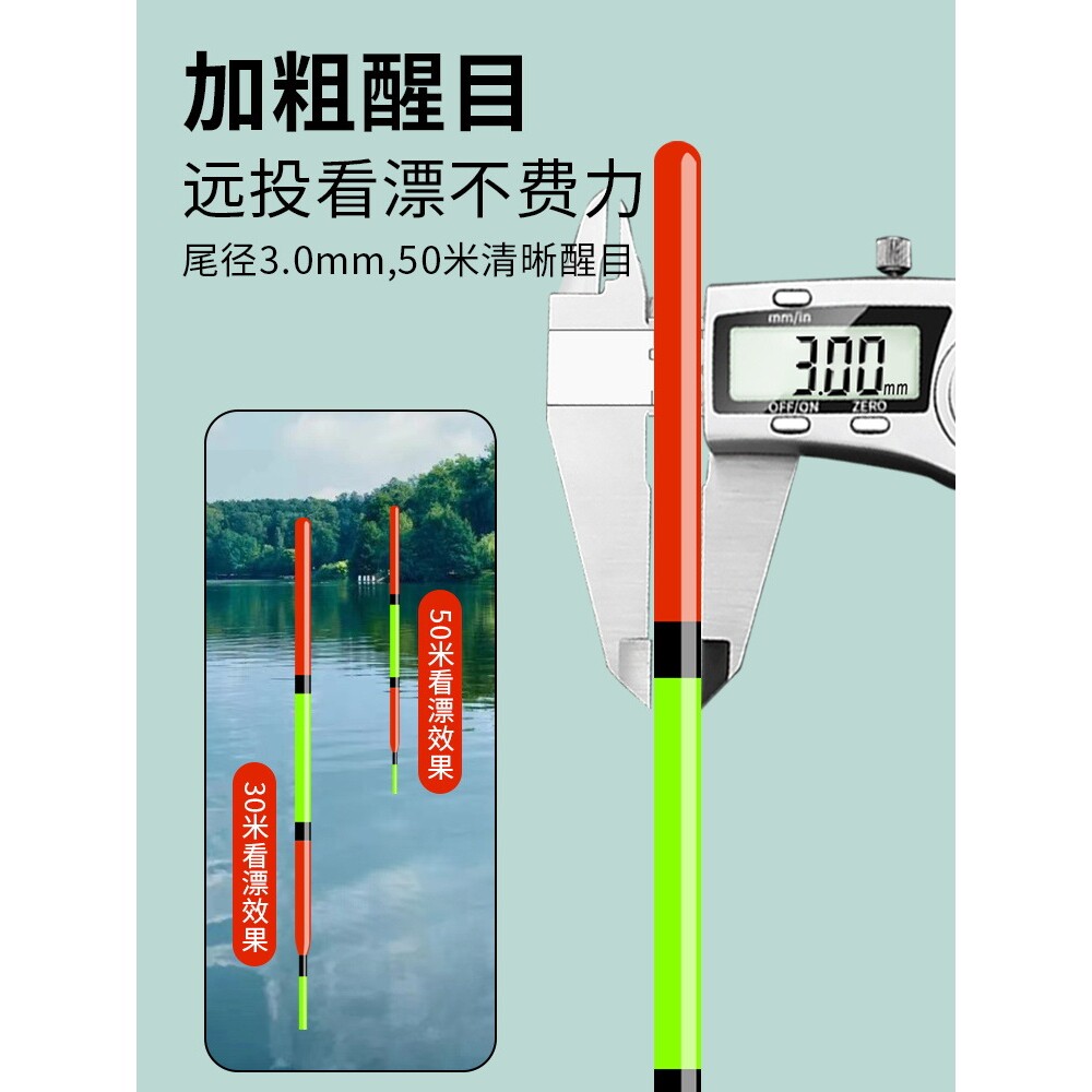 黄金眼大物鱼漂醒目加粗尾青草鱼