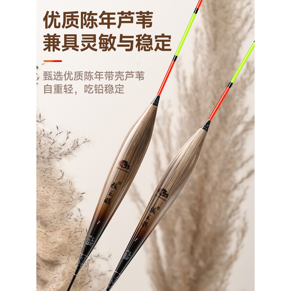 黄金眼芦苇浮漂脱脂脱水鱼鳔野钓