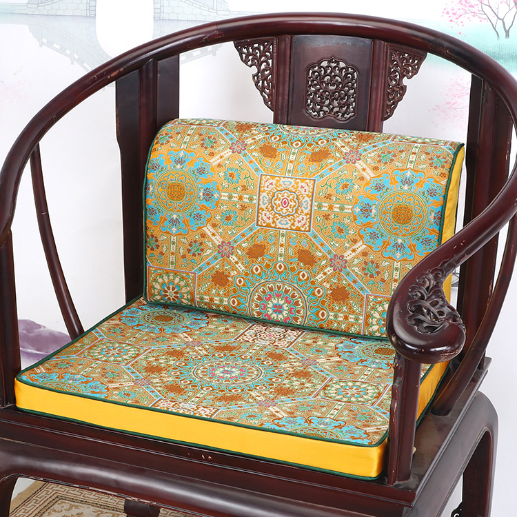 艺必旭新中式四季通用坐垫靠枕