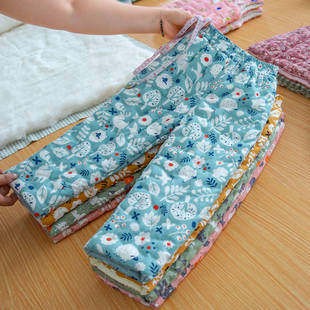 子冬 宝宝夹棉裤 中大童棉花手工棉裤 男女童加厚内胆平腰保暖裤