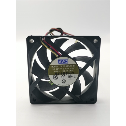 DE07015B12H  7015 12V 0.50A 7CM机箱CPU大风量散热风扇