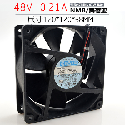 -MAT7 12038 4715KL-07W-B30 48V 0.21A 12厘米变频器直流风扇