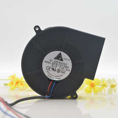 9733 5VUSB 12V 24v 大风量涡轮鼓风机 暖风烧烤炉 抽风风扇