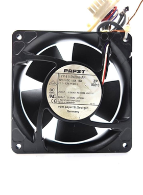 TYP 4112N/2HHAR德国 12038 12V 18W 12CM铝框散热风扇