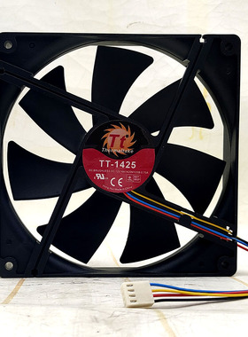 全新Tt -1425 14025 DC12V 0.70A 静音 主机壳 14CM 电源散热风扇