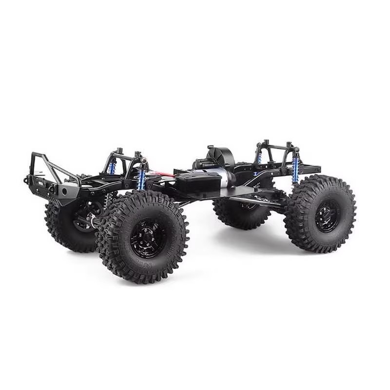 1/10仿真攀爬车 313轴距 SCX10二代 90046奥星塑胶车架带波箱马达
