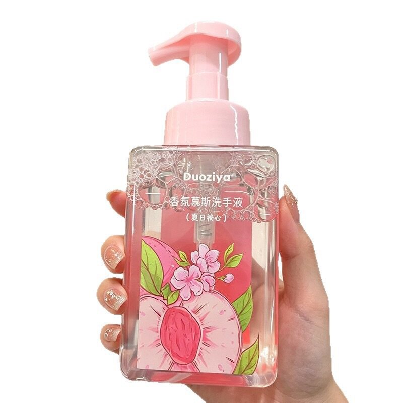 胖东来同款多姿雅香氛洗手液持久留按压泵头大容量泡沫洗手液批发