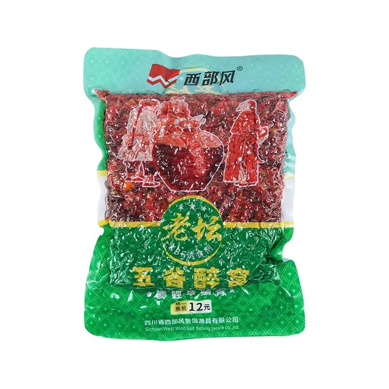 西部风老坛五谷醉窝杂粮玉米打窝谷麦酒香窝料900克35袋/件