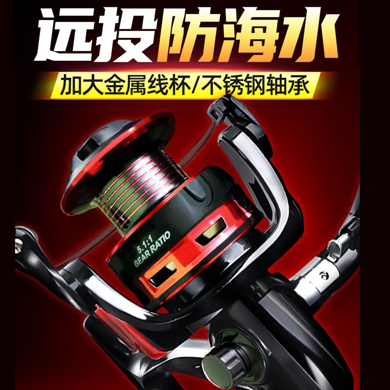 特价金属渔轮纺车轮渔线轮鱼轮海竿轮矶钓轮路亚轮海钓轮渔具