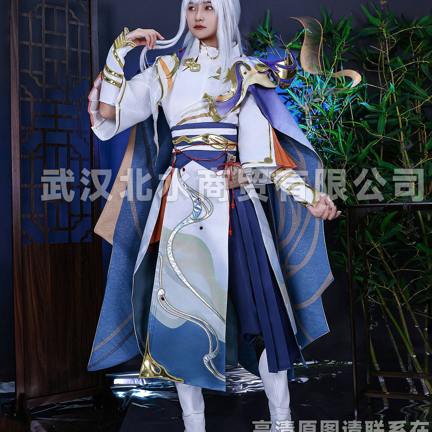 北水商贸奕星cos服王者荣耀奕星滕王阁序cosplay服装游戏扮演服男