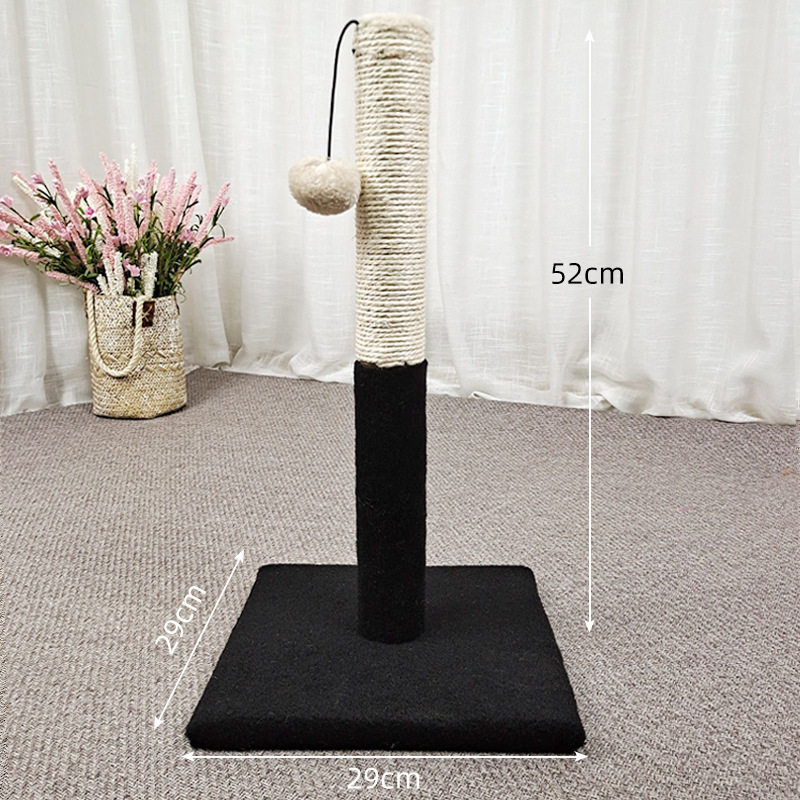 猫爬柱剑麻绳猫爬架猫抓柱猫咪宠物玩具用品磨爪猫猫玩具批发
