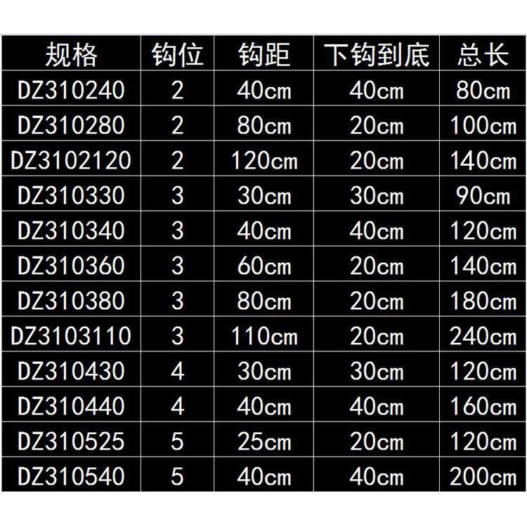 单珠天平钓组夜光船钓海钓配件钓鱼用品灵敏度沉船近海岛礁远投