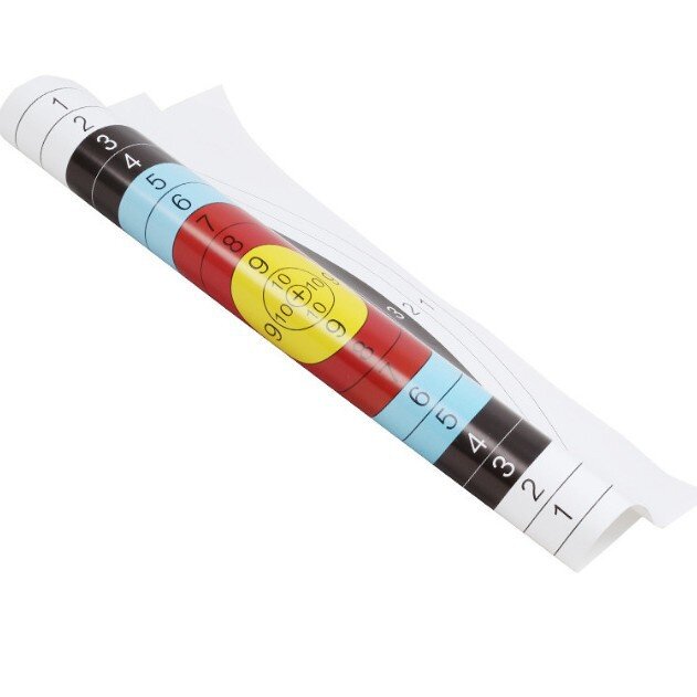 现货批发40*40cm全环靶纸户外打靶可固定各种EVA靶子室内箭馆射箭