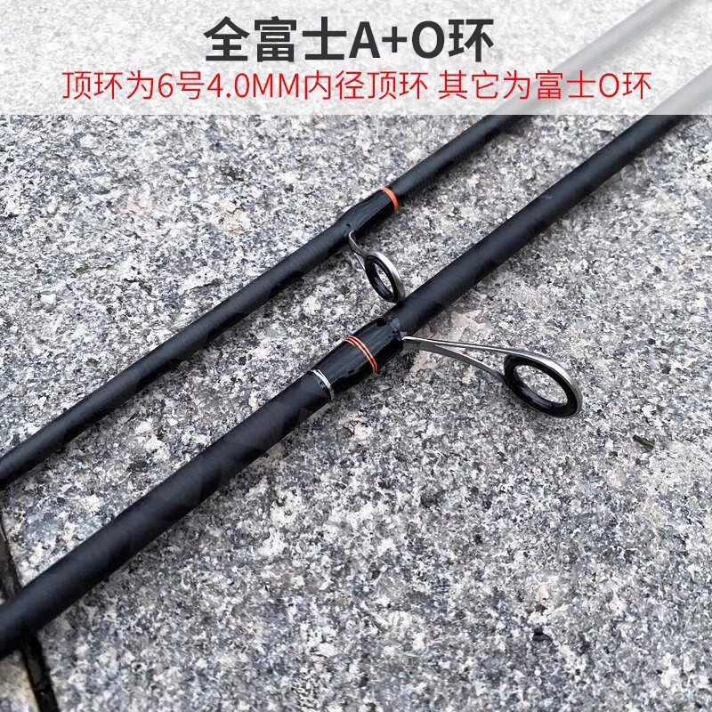 渔之刃路滑竿全富仕导环钓鱼杆路滑竿直柄大导环路亚滑漂竿