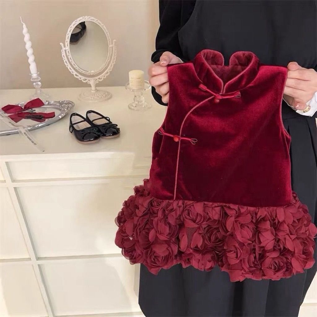 狗狗衣服泰迪比熊过年结婚礼服猫咪汉服宠物新年喜庆唐装秋冬加厚