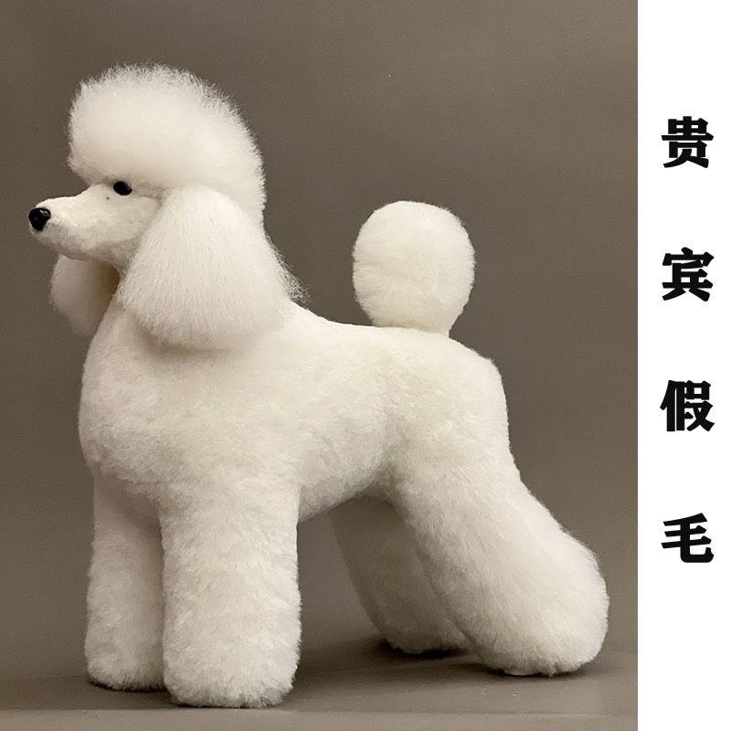 瑞宠宠物美容练习泰迪贵宾假毛模型假狗毛片假头毛假背毛全身毛