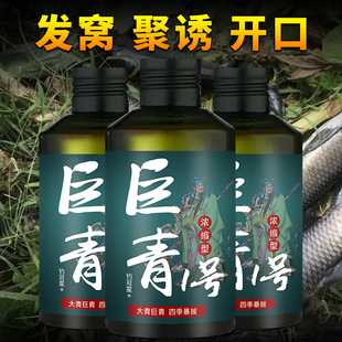 巨青1一号钓鱼小药水大乌青鱼巨物诱鱼饵窝料黑坑开口螺丝添加剂