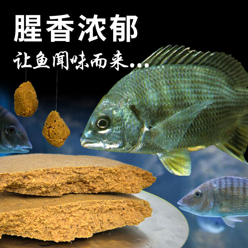 海钓鱼饵泥猛黑鲷腊鱼饵料船钓矶钓饵乌头鱼梭鱼海鱼饵料海钓面饵