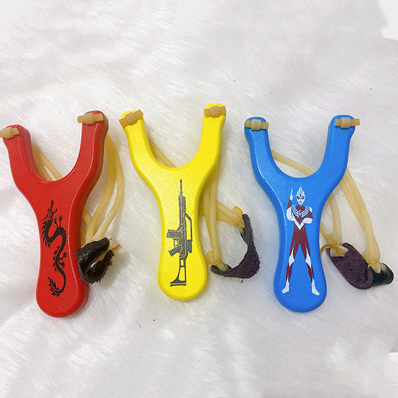 实木弹弓实木新手皮筋练手弓传统木质弹叉高精度木头圆皮子木架弓图片