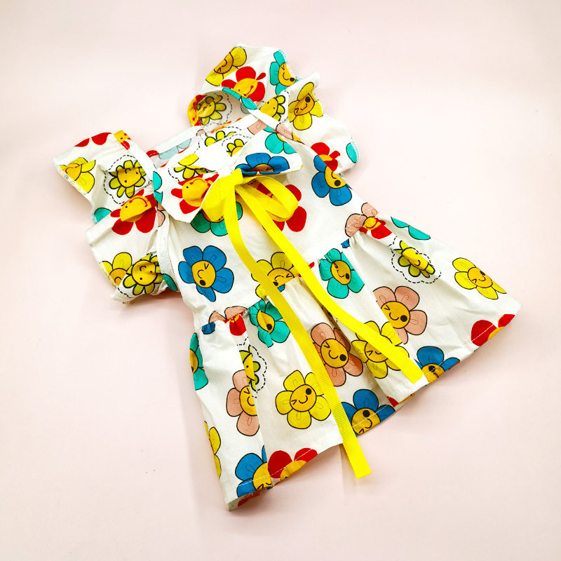 新款宠物服装 狗狗碎花裙 猫咪服饰 现货批发 狗衣服工厂亚马逊批