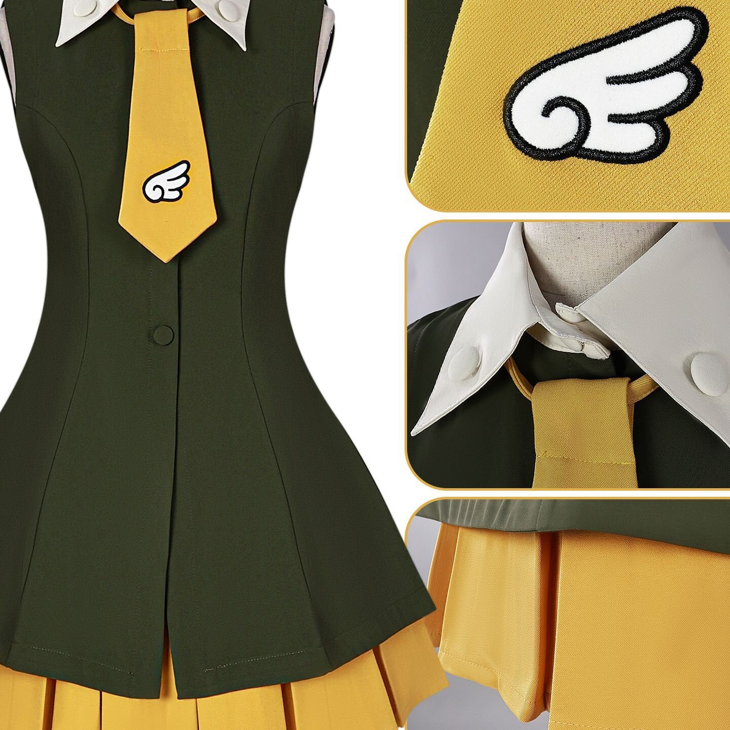 北水商贸小樱cos服动漫魔卡少女樱香港篇小樱常服二次元小樱cos服
