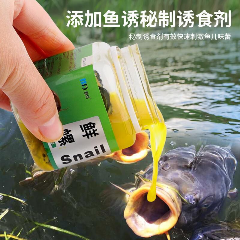 梦达小药鲜螺肉青鱼饵料黑坑草鱼鲤鱼窝料螺丝肉颗粒野钓鱼饵鲫鱼