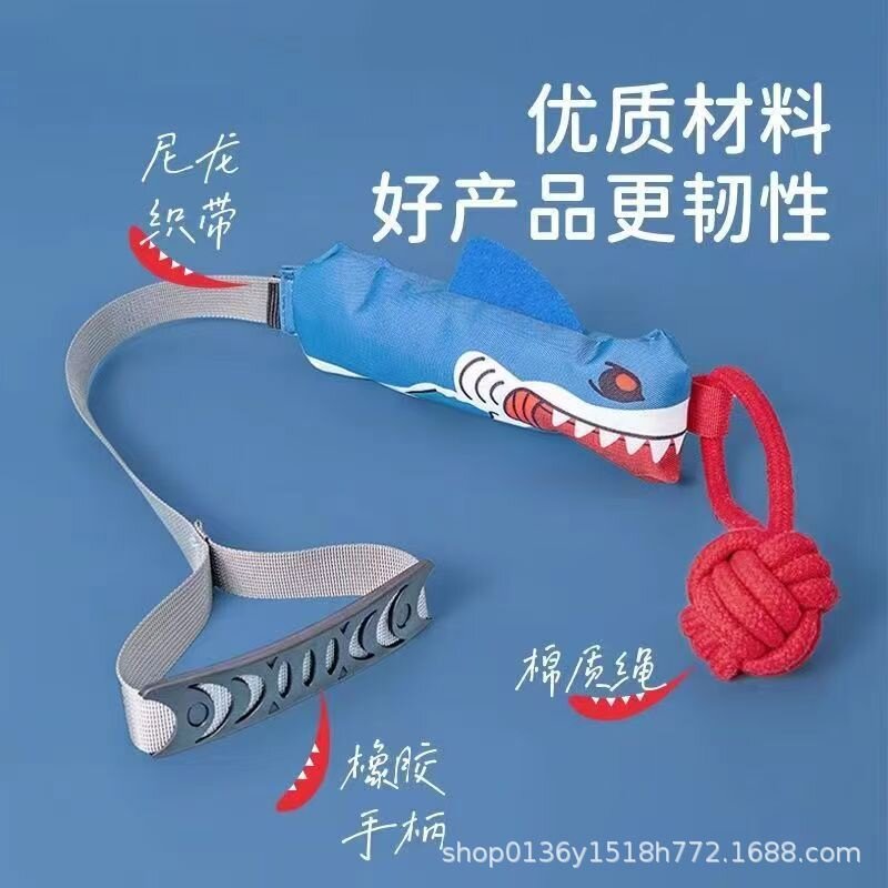 狗狗玩具发声拔河互动玩具小狗幼犬磨牙绳结玩具金毛泰迪自嗨