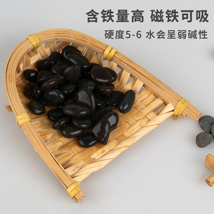 天然黑色铁胆沙黑工砂乌龟缸造景装饰鱼缸底沙水族箱装饰鳌虾铺底