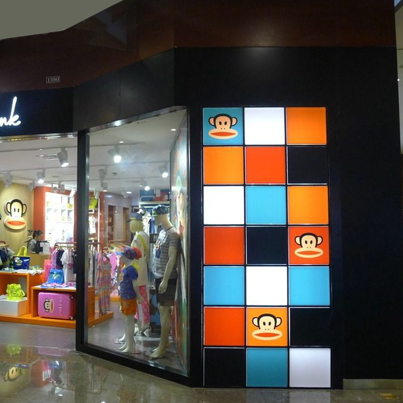 创意商场橱窗装饰门头超薄广告牌动感百变灯箱原创设计彰显个性