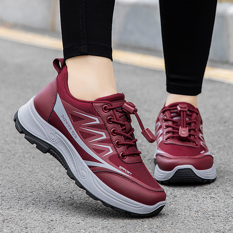 女鞋中老年妈妈鞋户外运动健步鞋
