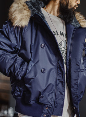 【N2A座山雕】马登工装派克棉服