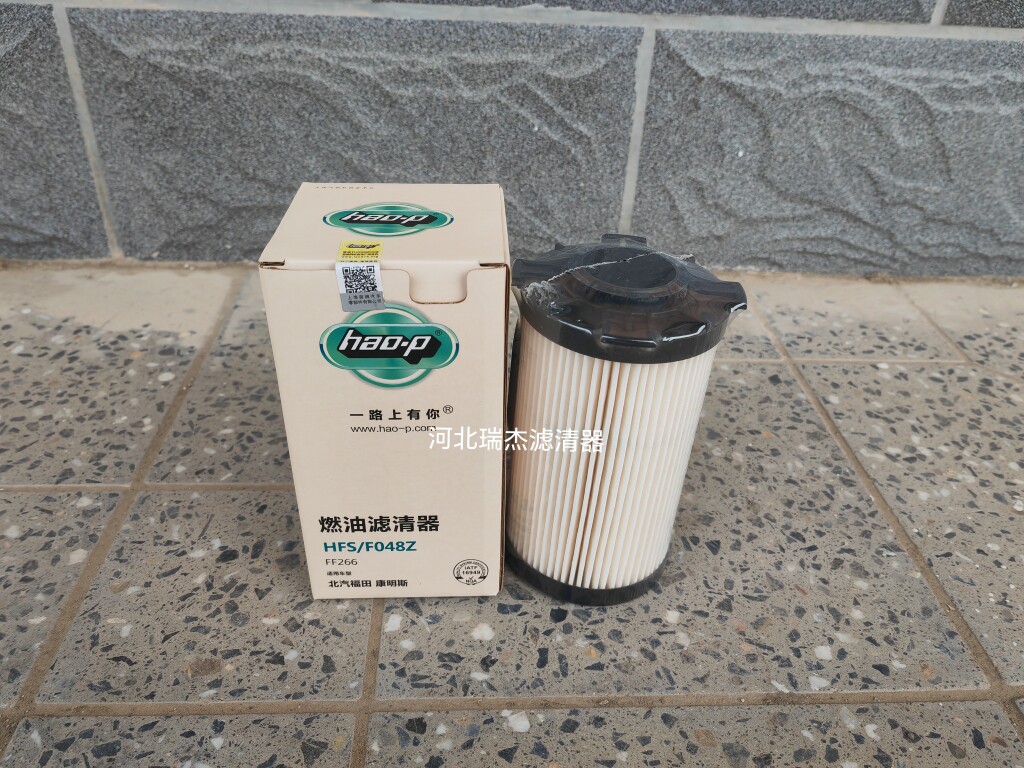 FF266柴油滤芯适配新款徐工135D200D215D/E柳工150D欧曼GTL超能版