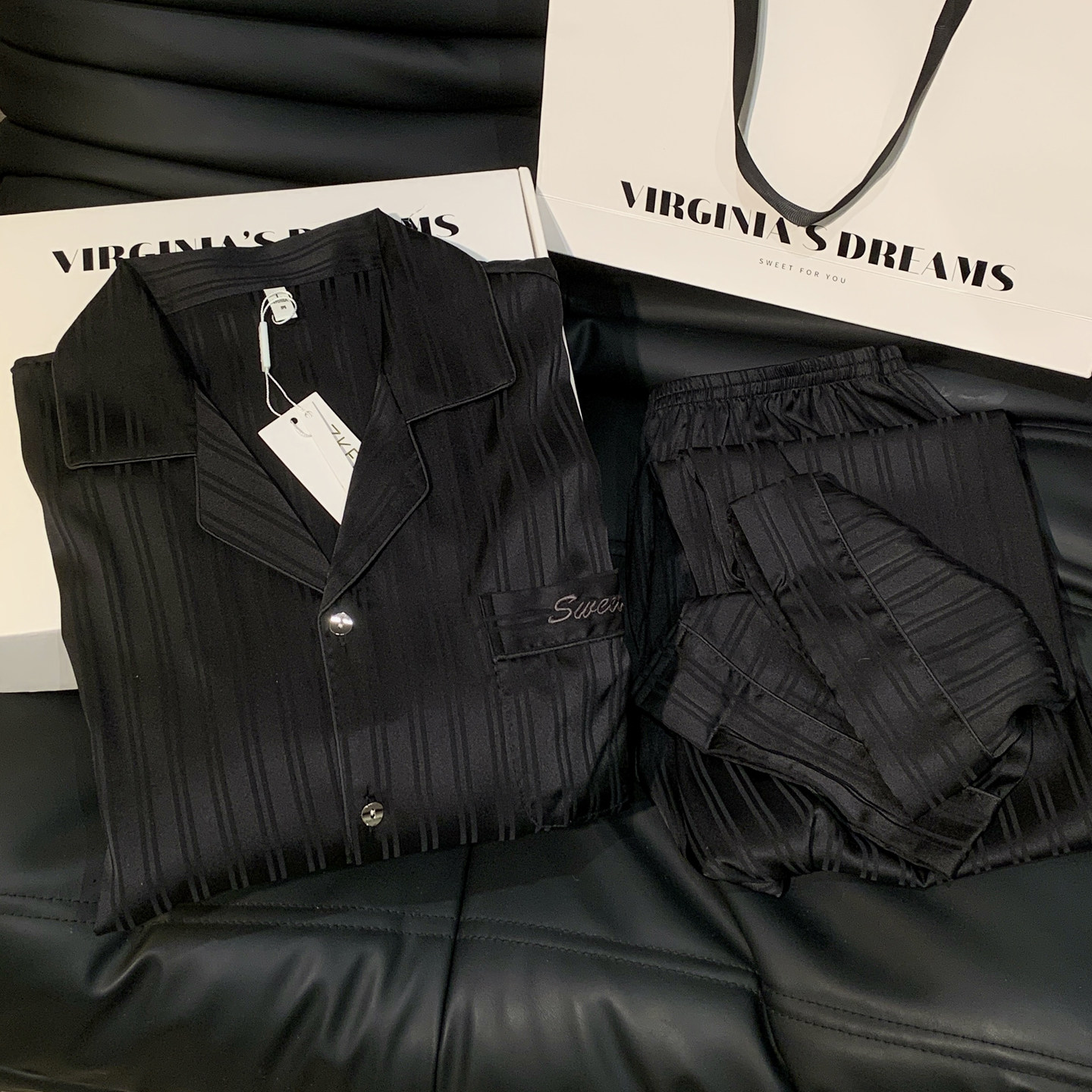 高品质情侣睡衣春秋季冰丝长袖高级感2026新热卖男女士家居服套装,女士内衣/男士内衣/家居服,睡衣/家居服套装,淘宝优惠券,粉丝福利购,淘宝优惠卷