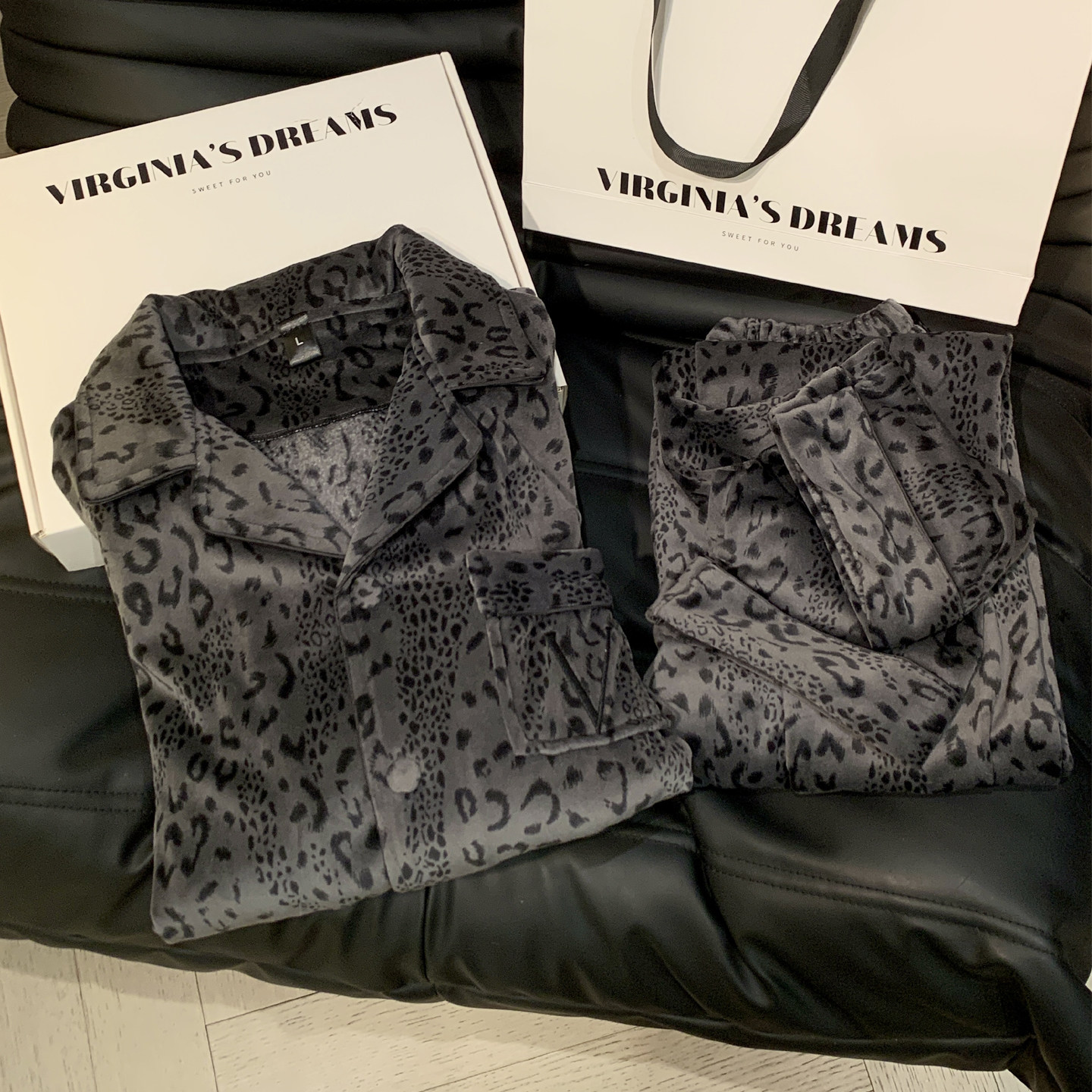 豹纹情侣睡衣秋冬季珊瑚绒长袖高级感保暖2026年新款男女士家居服,女士内衣/男士内衣/家居服,睡衣/家居服套装,淘宝优惠券,粉丝福利购,淘宝优惠卷